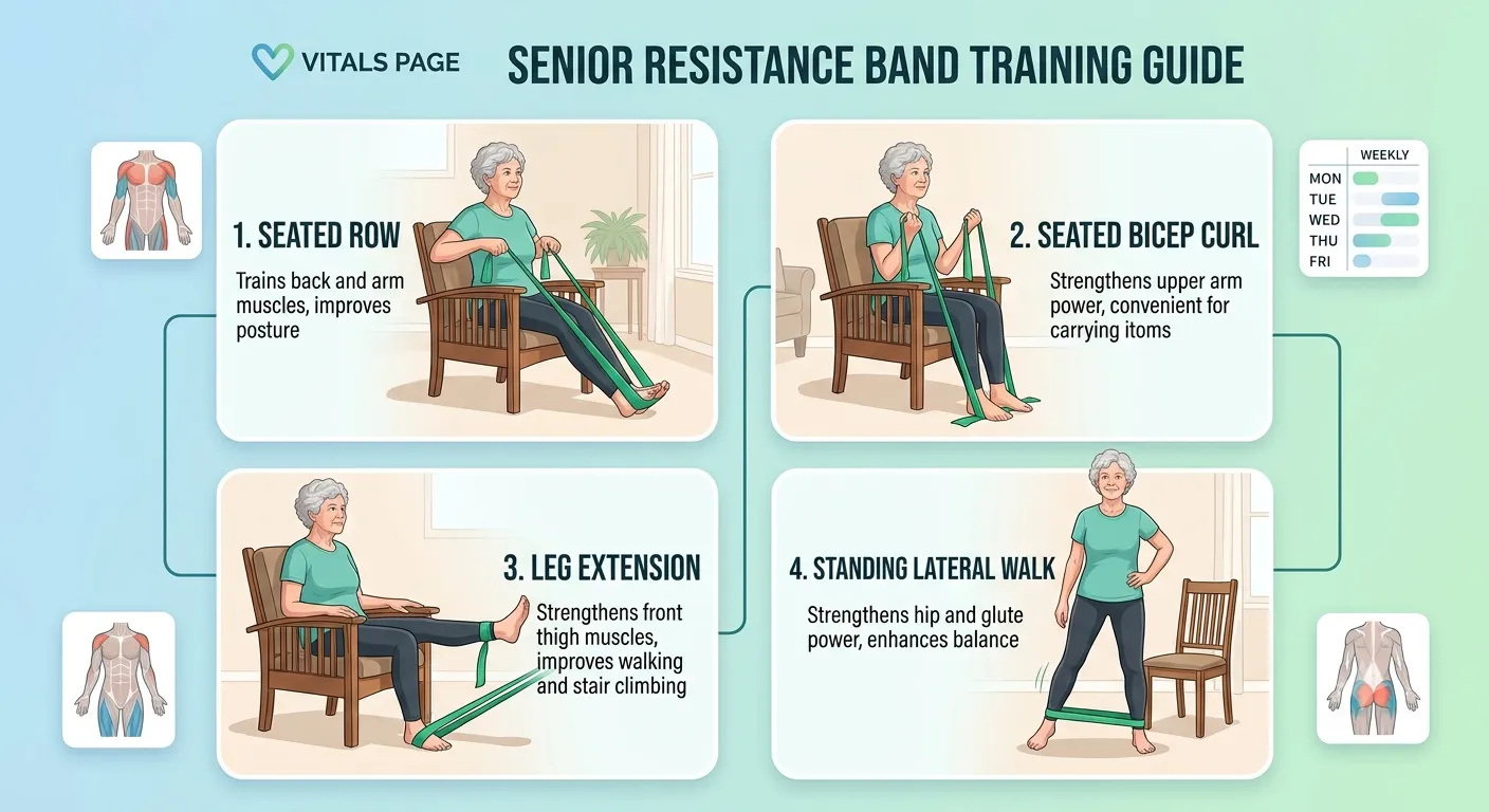 Beginner Resistance Band Exercises